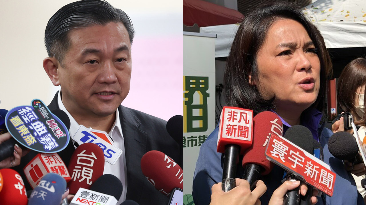 行政院推880億元因應美國關稅衝擊，藍綠立委各有回應。左為民進黨立委王定宇、右為國民黨立委陳玉珍。資料合成照。(圖:中央社)