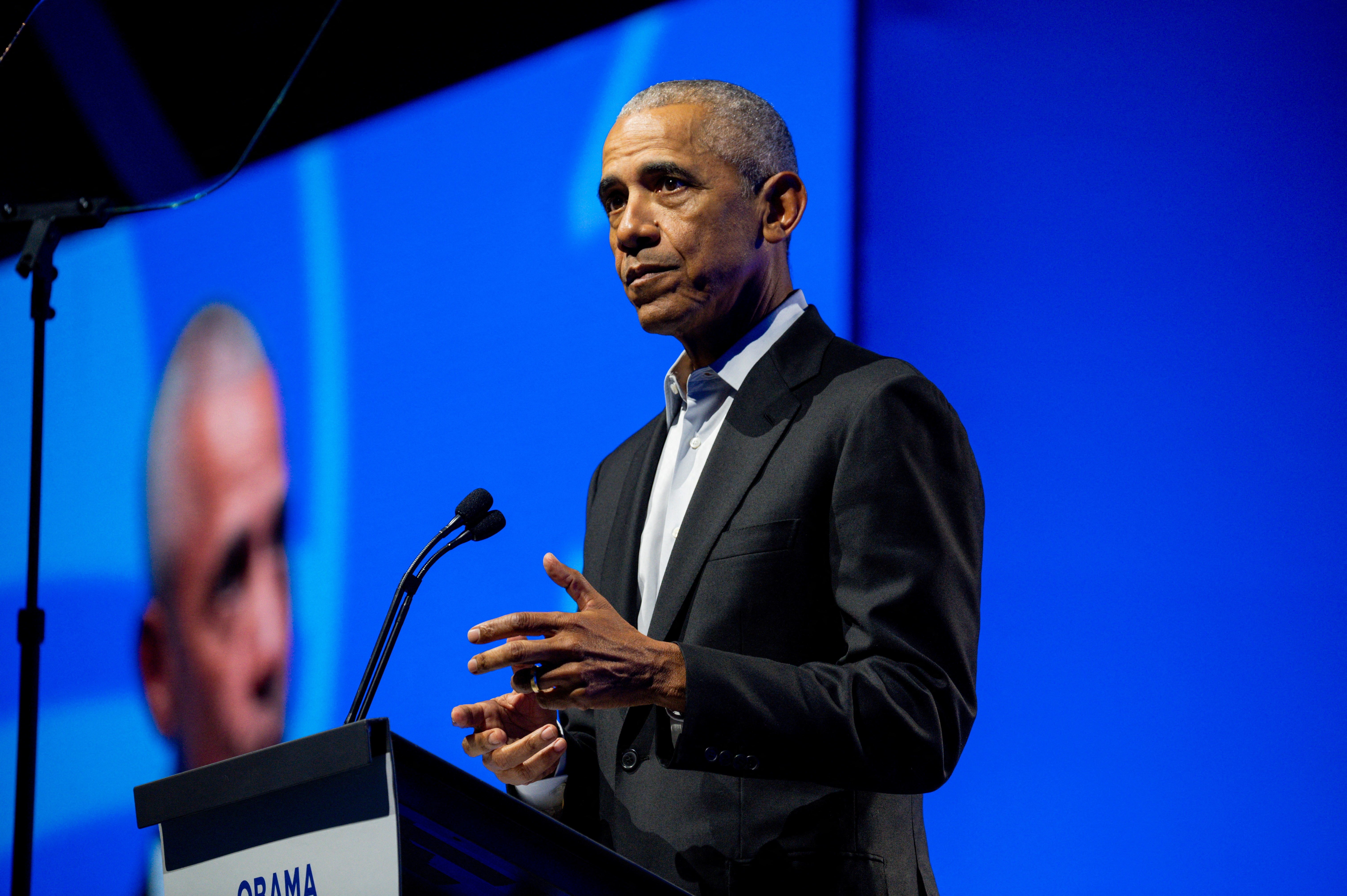 美國前總統歐巴馬(Barack Obama)。(路透社/達志影像)