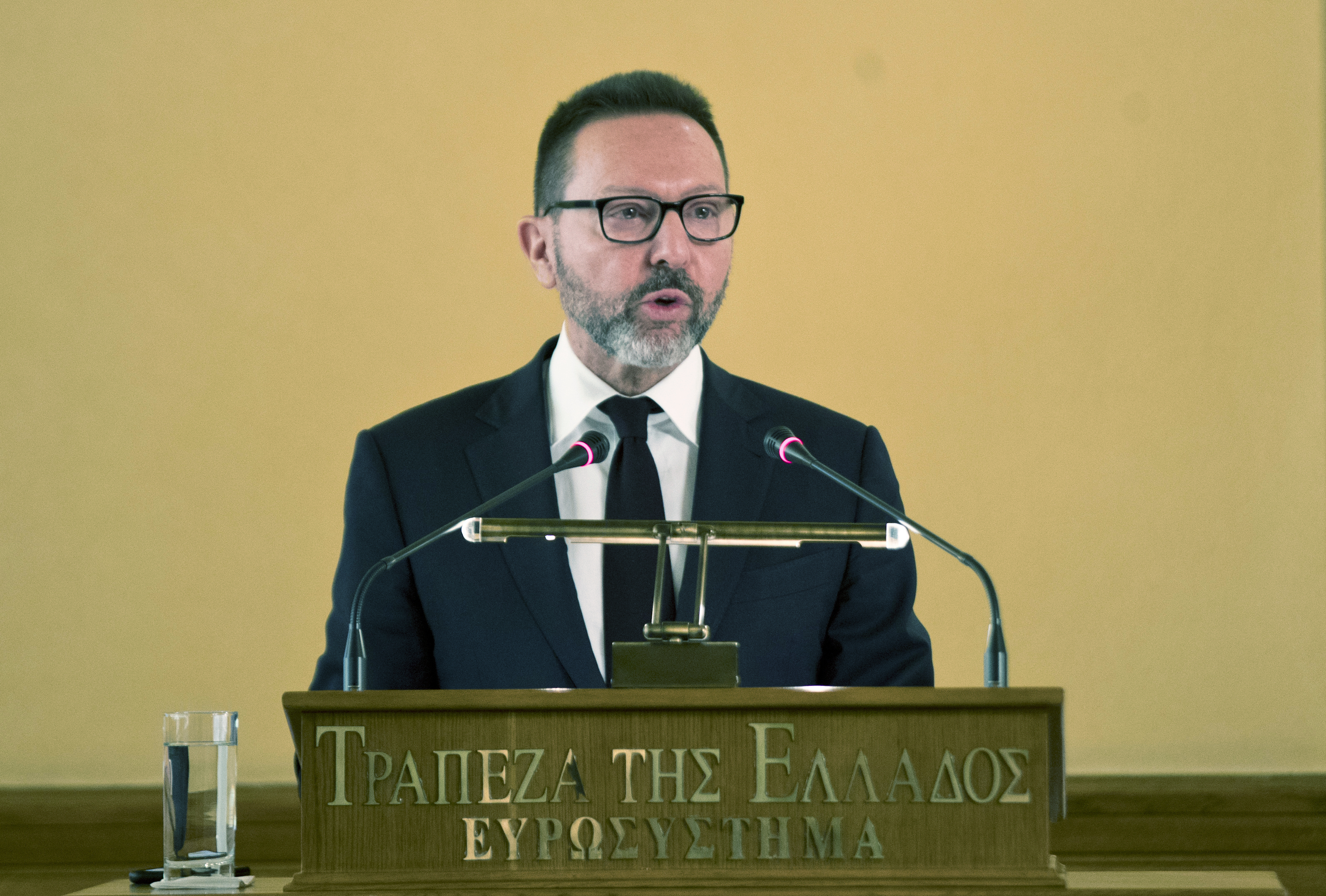 希臘中央銀行總裁斯圖納拉斯(Yannis Stournaras)。(AP/達志影像)