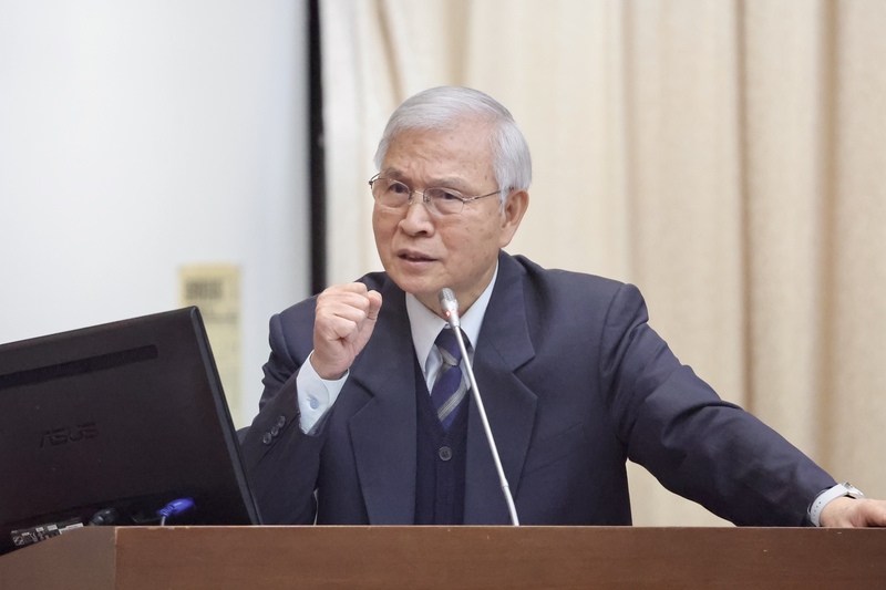 中央銀行總裁楊金龍。(圖：中央社)