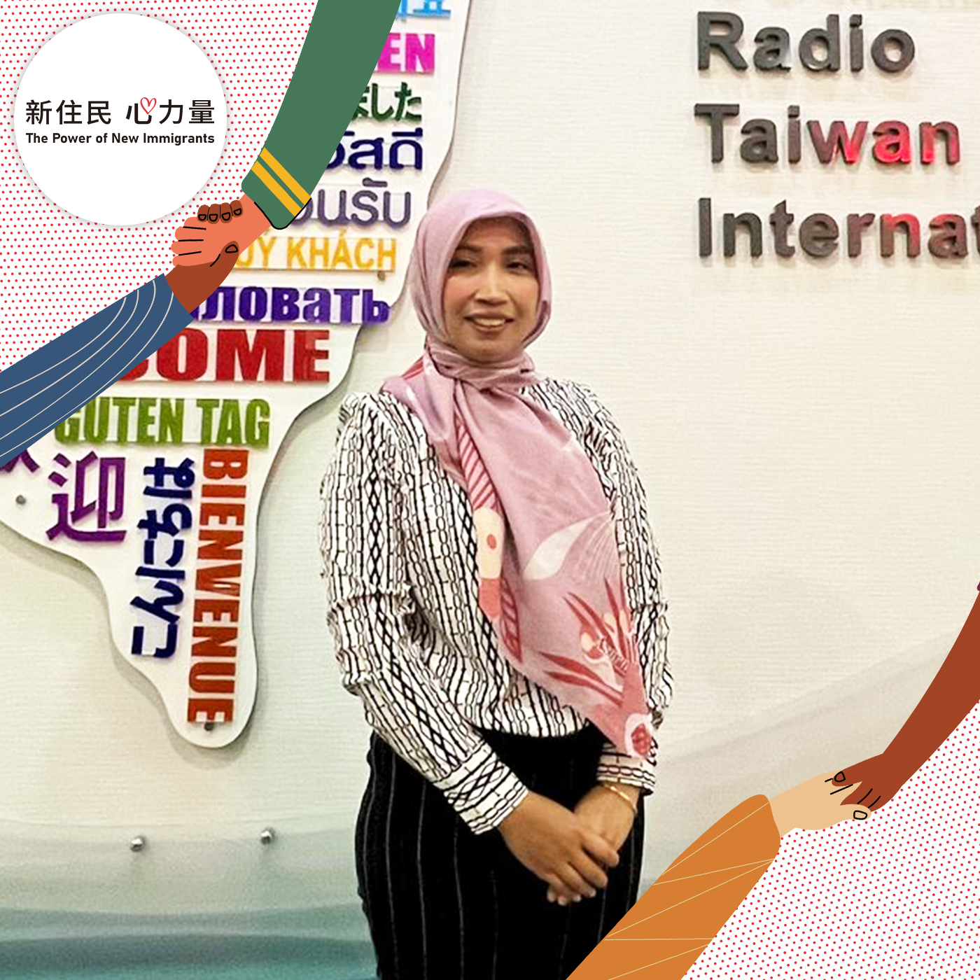 捏麵藝術在台灣逐漸失傳，然而，在台印尼人菲達蒂(Pindy Windy)得到台灣老師傅楊清仁的真傳，從看護移工搖身一變成為捏麵人藝術家，她近期接受「新住民心力量」廣播節目專訪分享她與捏麵藝術如何結下不解之緣，以及她的創業小故事。(圖：Rti 央廣)