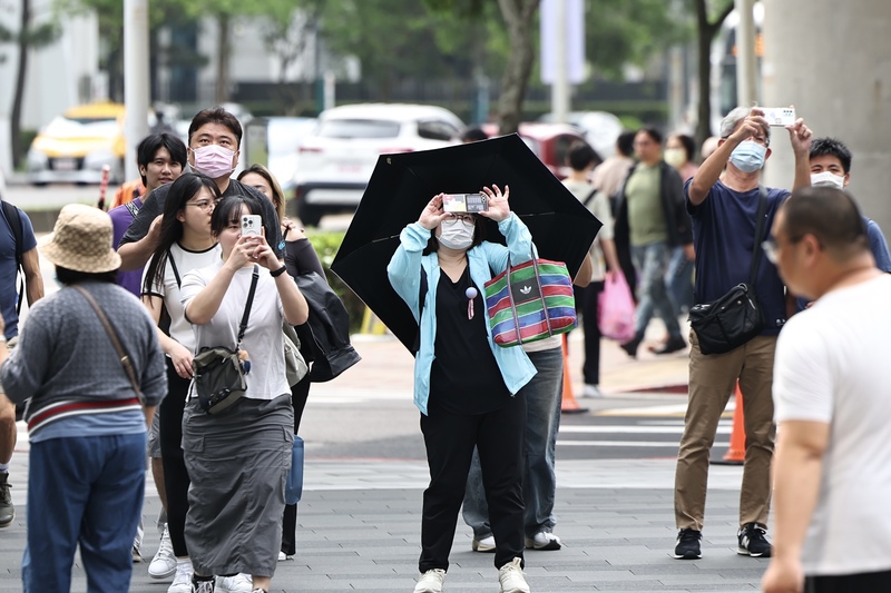 氣象署13日表示，未來一週白天氣溫偏高。資料照。(圖：中央社)