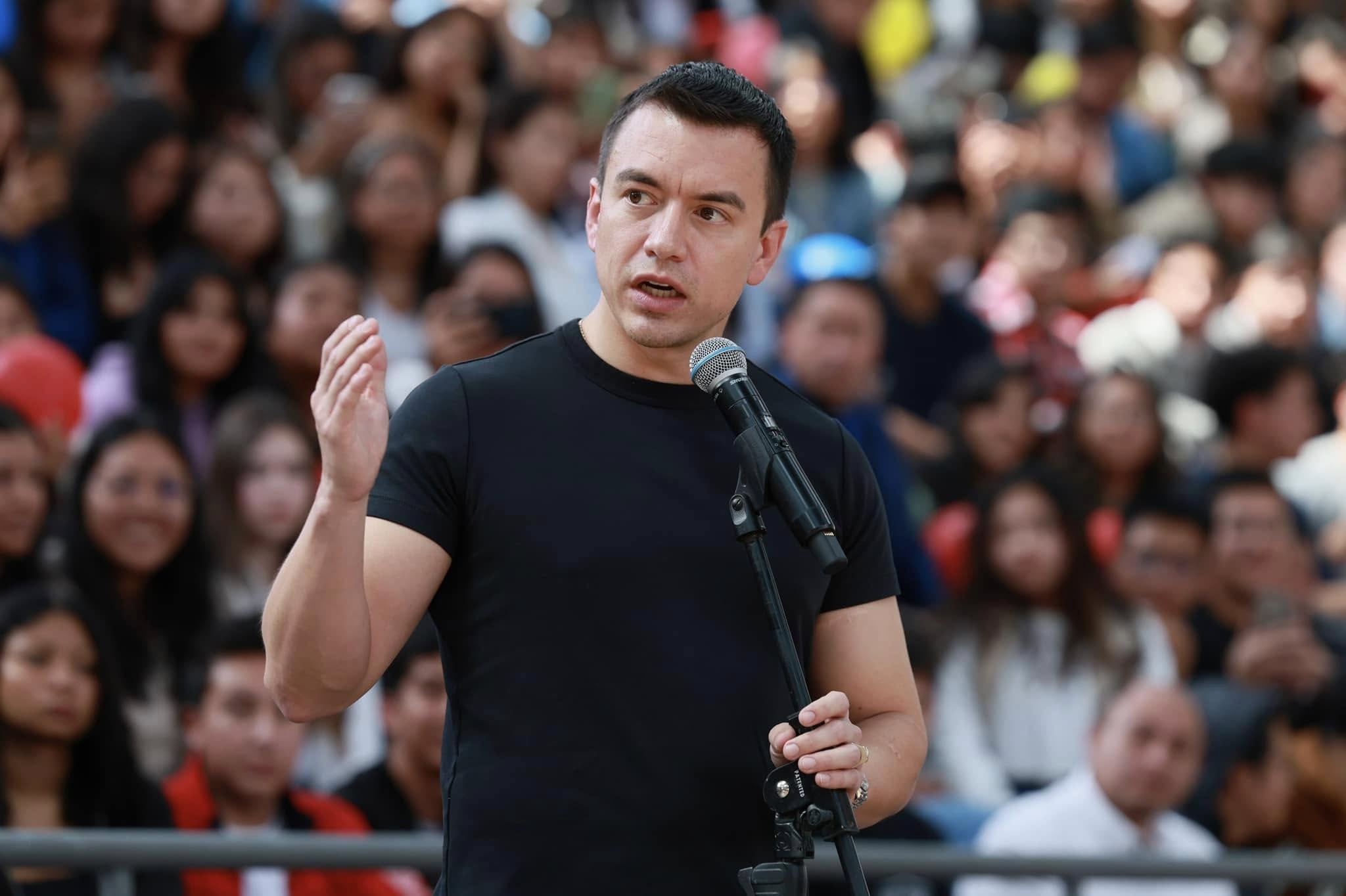 厄瓜多尋求連任的現任總統諾波亞(Daniel Noboa)。(FB/@DanielNoboaOk)