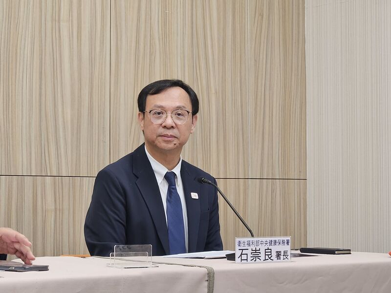 健保署長石崇良。(圖：中央社)