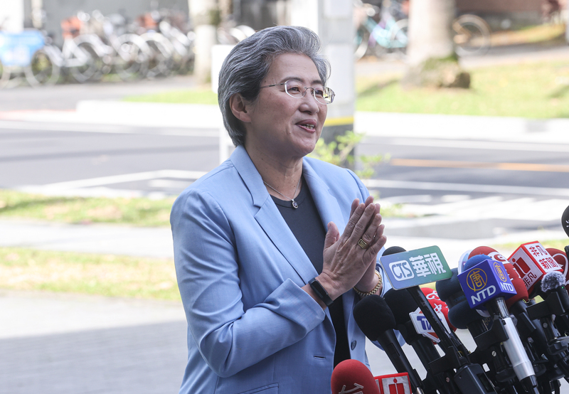 超微(AMD)董事長暨執行長蘇姿丰。(圖：中央社)
