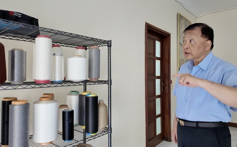 資深印尼台商宋培民說，在難以預測的國際情勢中，企業能做的仍是回歸基本面，維持與買家的良好關係、確保產品品質，才有能力在變局中生存下來。 (圖：中央社)