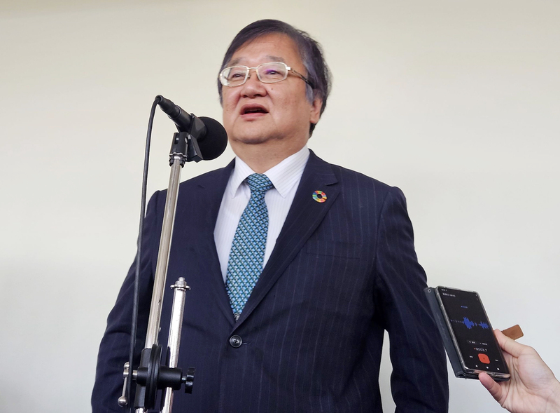 衛福部長邱泰源。(圖：中央社)