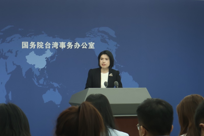 國台辦發言人朱鳳蓮16日說，「台獨幫兇舉報」專欄目前已收到超過3千封舉報郵件。 (圖：中央社)