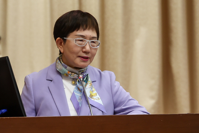 財政部長莊翠雲（圖）29日備詢時坦言因財劃法修法後，財政部「確實是」不知到怎麼編年度預算。(圖：中央社)