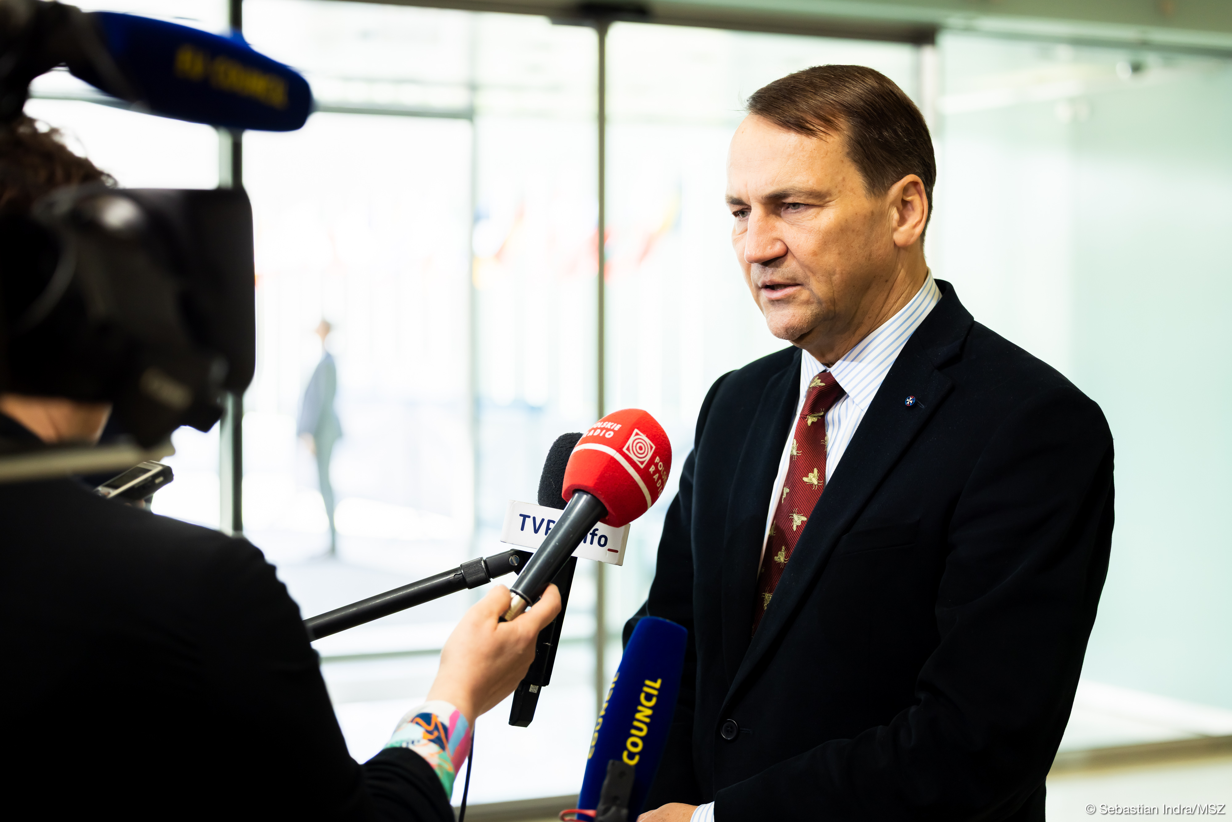 波蘭外交部長西科爾斯基(Radosław Sikorski)。 (圖:X@PolandMFA)