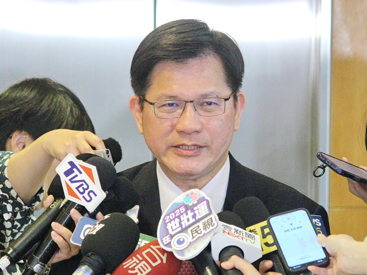 外交部長林佳龍16日受訪表示，已正式展開台美之間有關關稅的談判，將針對美方特別關心的部分持續提供更多資料 (央廣記者王照坤 攝)