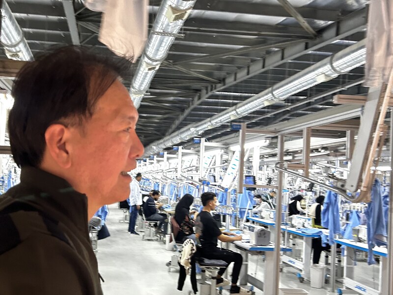 台商駱和傑於2005年到埃及設廠，自嘲是苦守寒窯18年的王寶釧。 (圖：中央社)