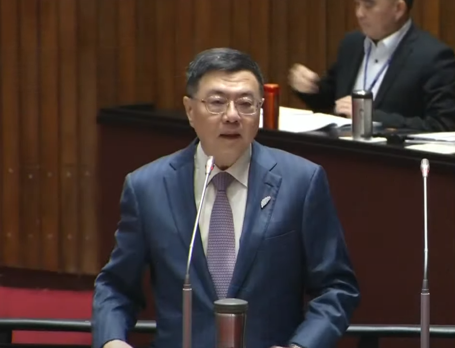 行政院長卓榮泰。(翻攝國會頻道)