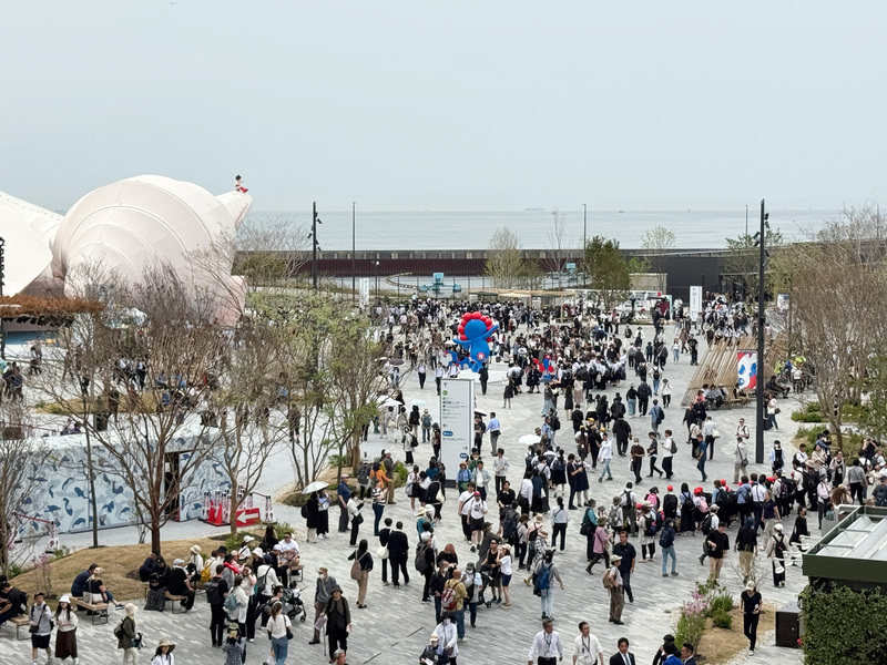 圖為世博會場一隅。(圖：中央社)