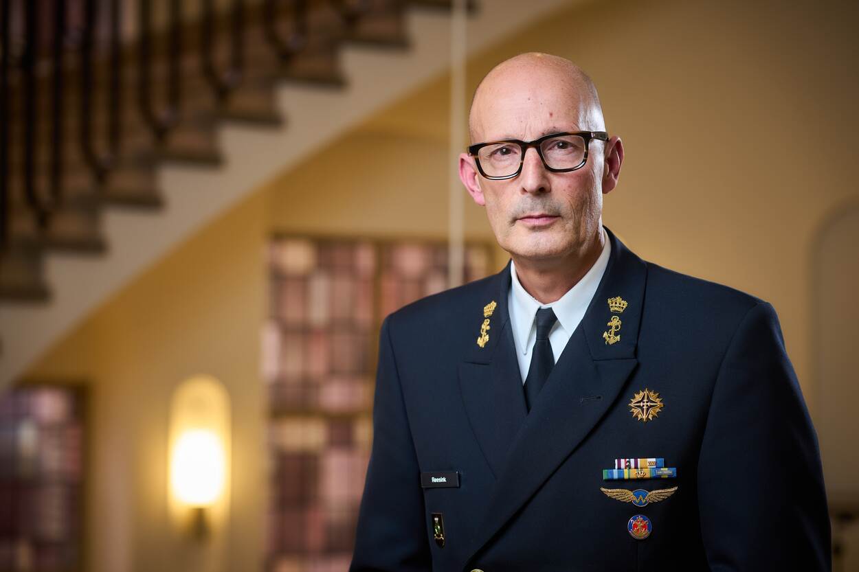 荷蘭軍事情報和安全局局長芮辛克(Peter Reesink)。 (圖:荷蘭國防部)