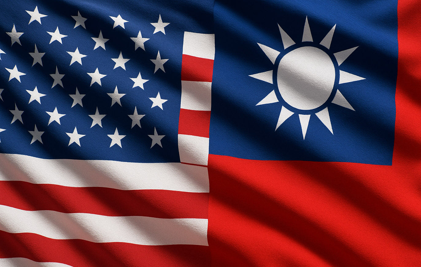 美台關係。示意圖。(AI生成)