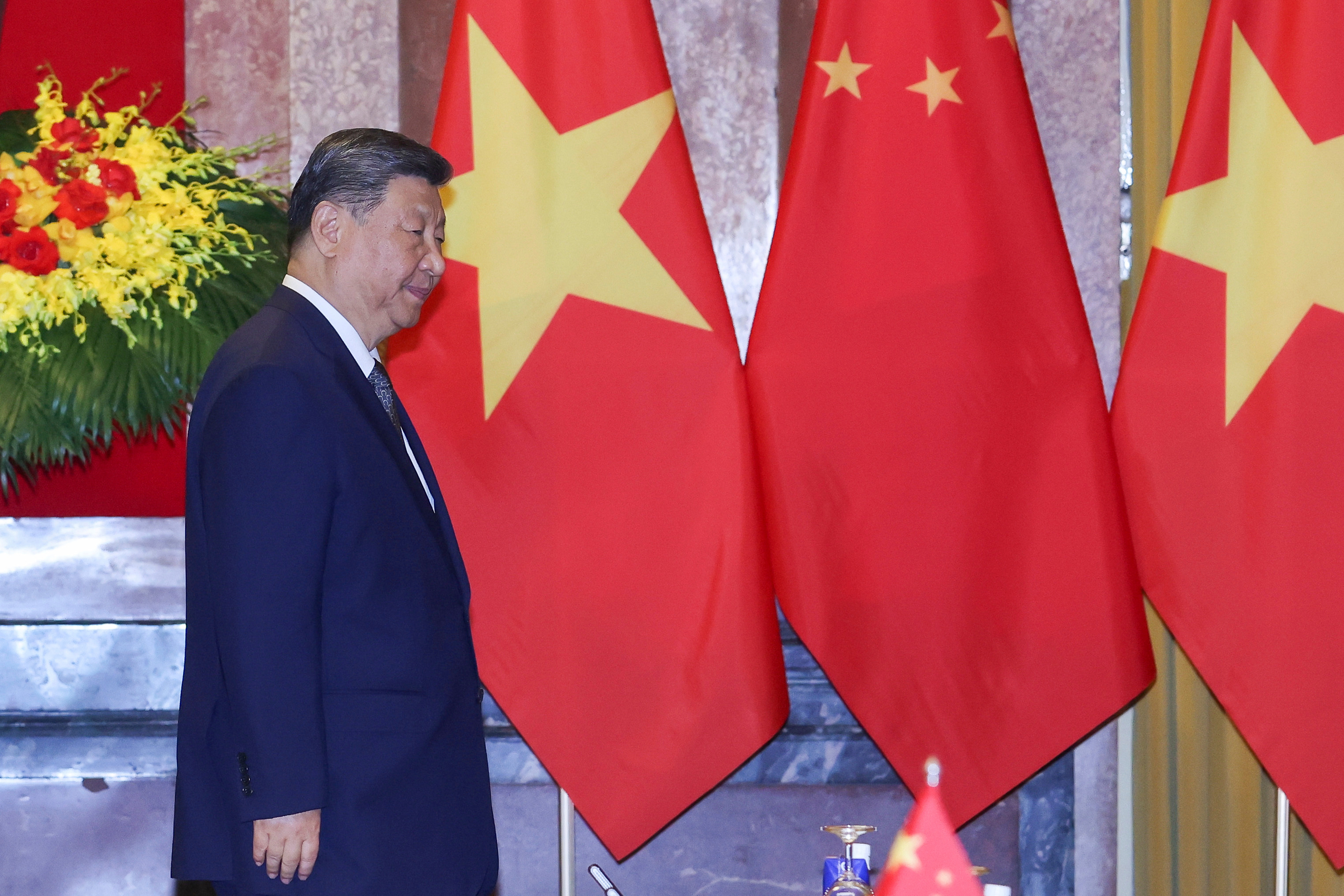 越南作為習近平前往東南亞三國施展「魅力外交」的第一站，其重要性不言可喻。(美聯社/達志影像)