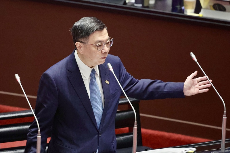 行政院長卓榮泰（圖）在立院接受立委質詢。資料照片 (圖：中央社)