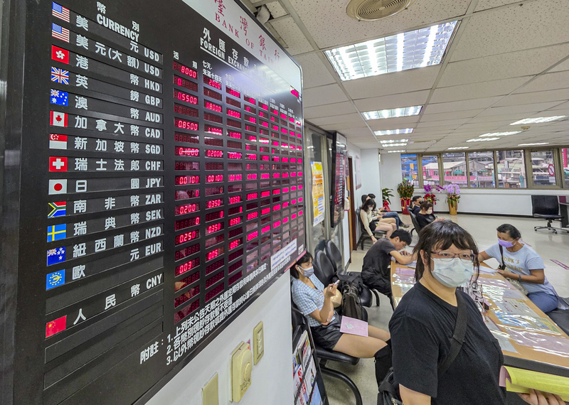 新台幣兌美元匯價6日一開盤雖仍見到「29」字頭，但立即迅速拉回，終場以貶值1.35角、30.28元作收。(圖：中央社)