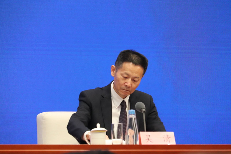 中國證券監督管理委員會主席吳清。 (圖：中央社)