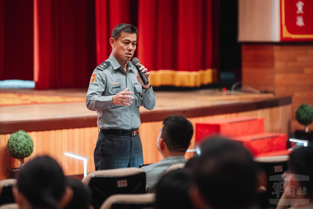 國防部總督察長章元勳中將7日主持114年軍風紀專案巡迴宣教。(圖：軍聞社)