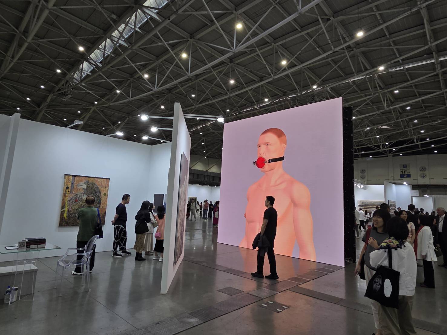 2025台北當代藝術博覽會5月9日至11日在南港展覽館舉行。(江昭倫 攝)