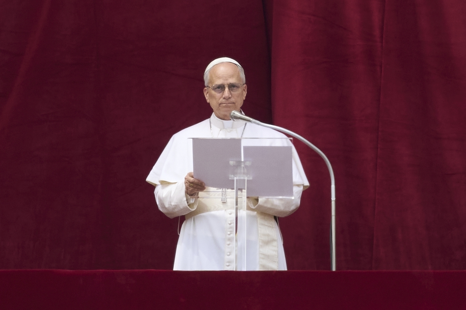 天主教教宗良十四世(Leo XIV)。(美聯社/達志影像)