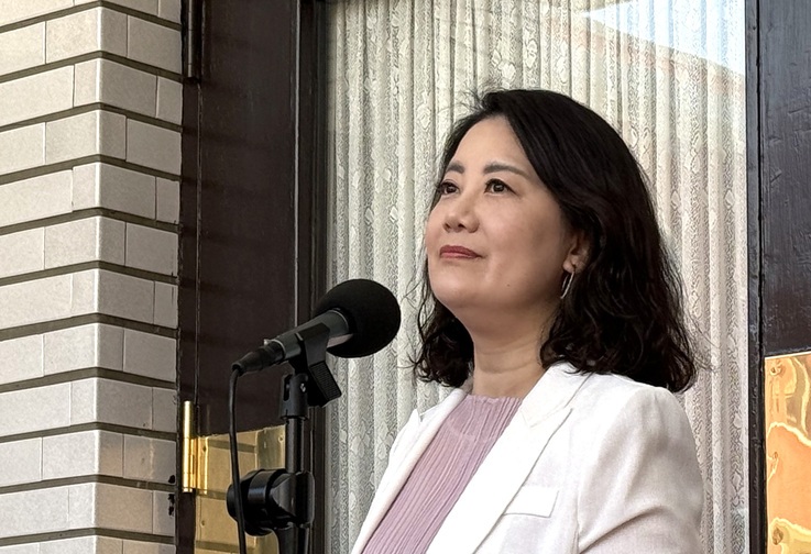 民進黨立法院黨團幹事長吳思瑤。(圖：中央社)