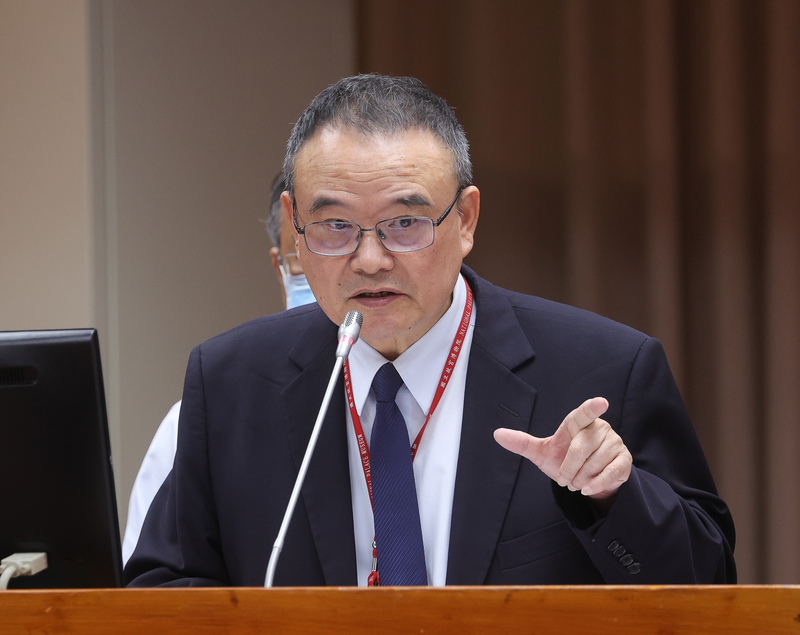 立法院教育及文化委員會15日處理故宮博物院主管預算解凍案，故宮博物院院長蕭宗煌列席備詢。(圖：中央社)