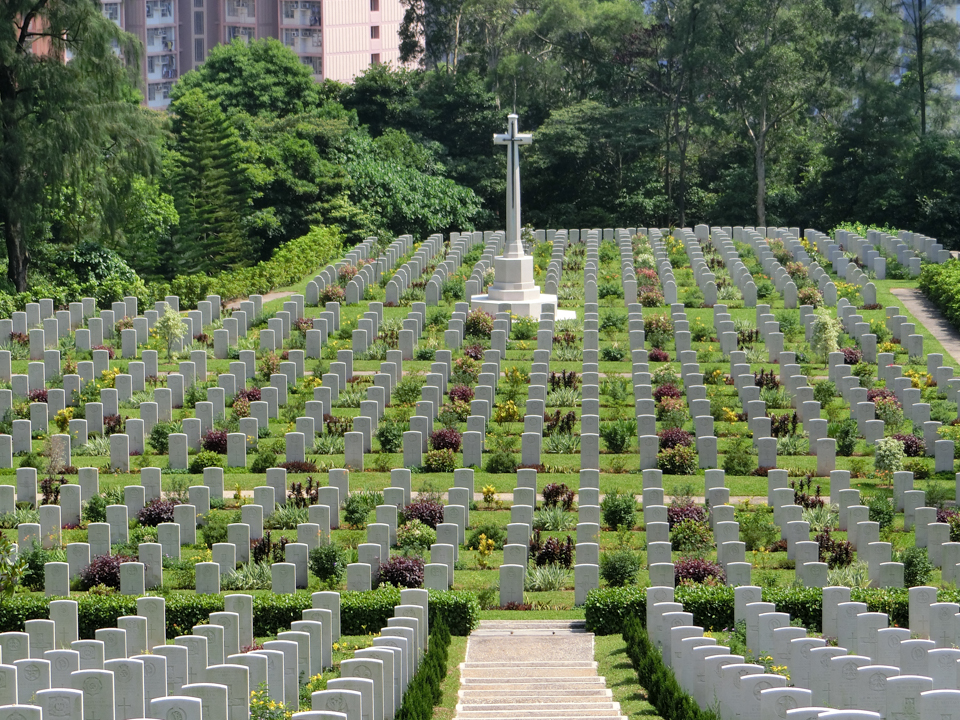 香港西灣國殤紀念墳場墓園。（圖：本文作者提供）