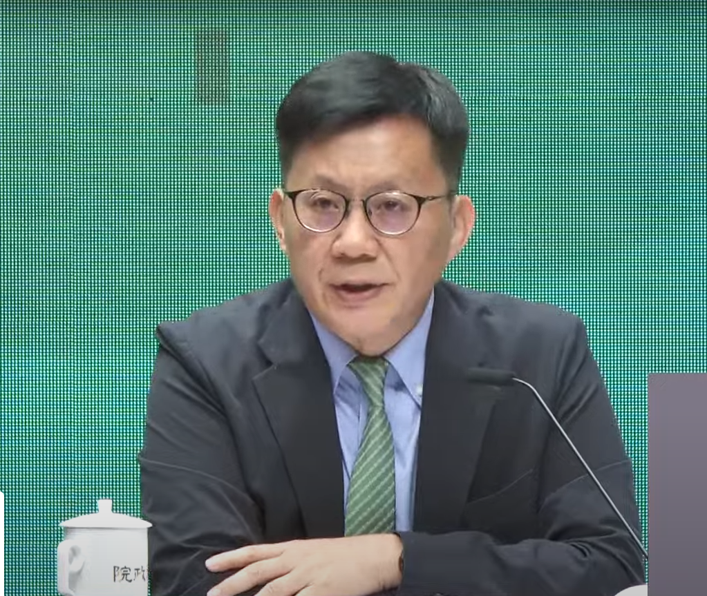 教育部次長張廖萬堅。(翻攝行政院YouTube頻道)