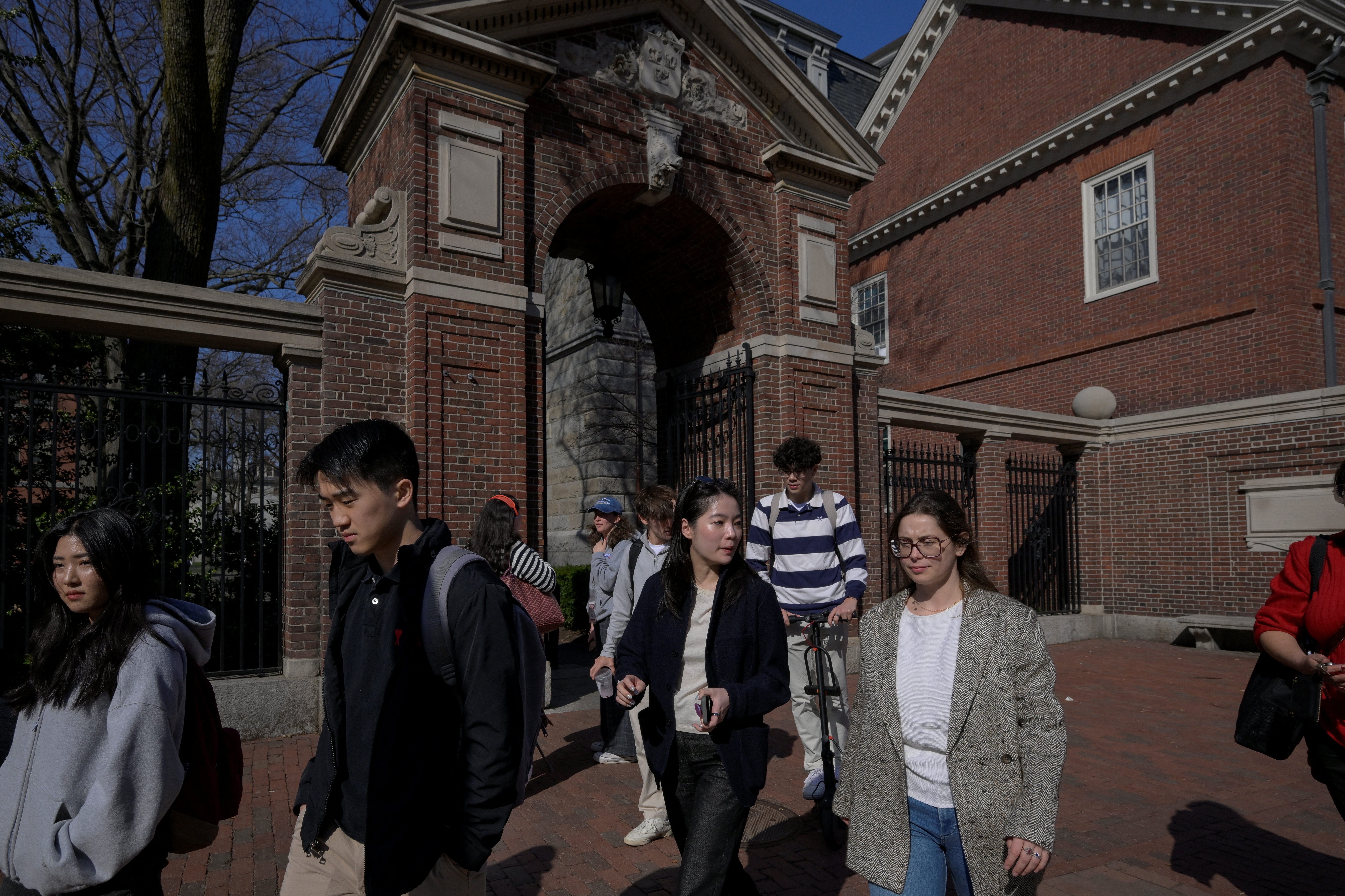 圖為美國哈佛大學(Harvard University)校園。資料照。(路透社/達志影像)
