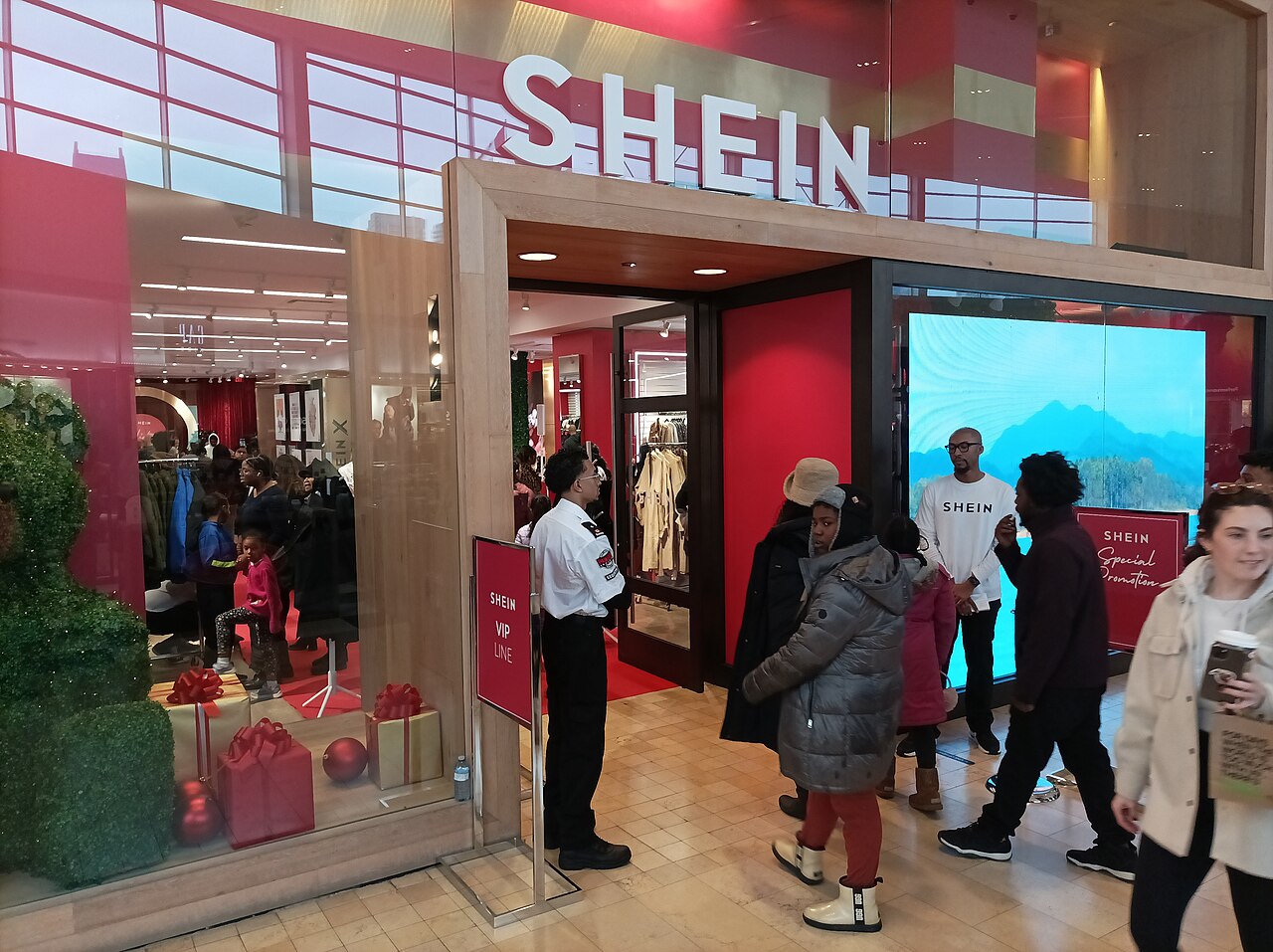 中國電商SHEIN 29日宣布，今年將增加產品測試次數。(圖：維基百科)