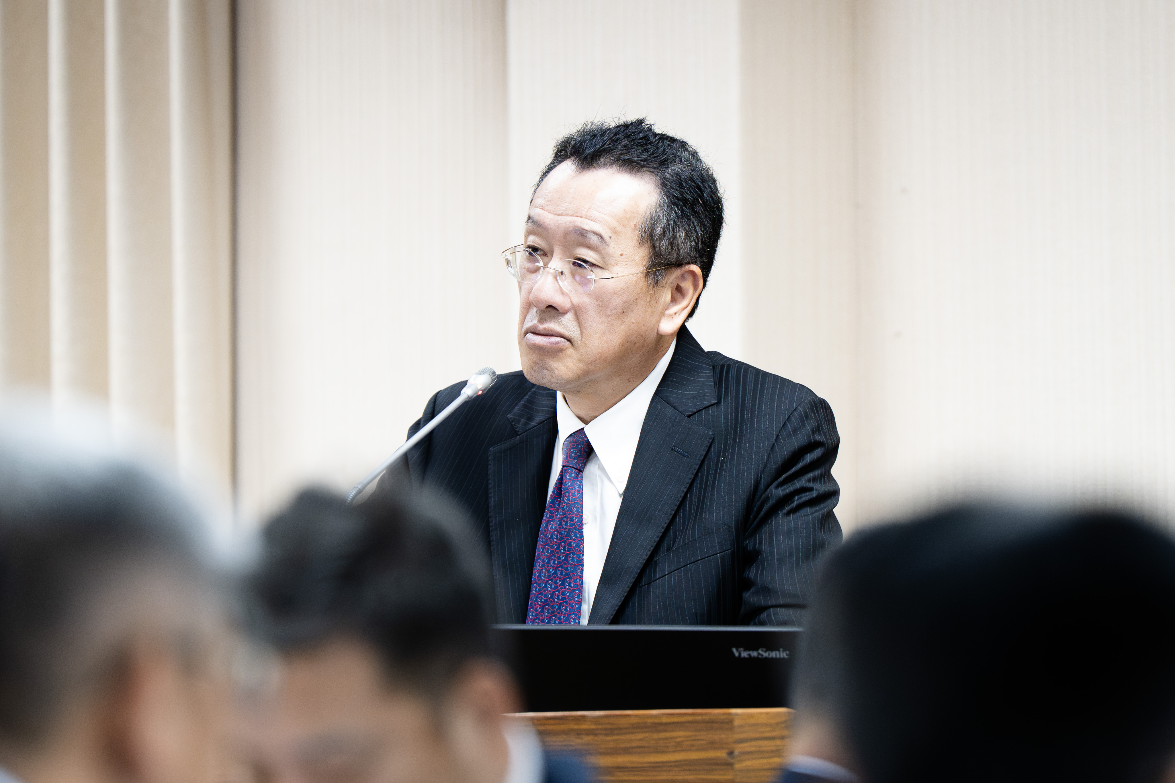 因應中國可能於2027年完成攻台準備，國防部長顧立雄26日在立法院表示，國軍將於2027年前達成「高戰備」能力，嚇阻中共侵台企圖。(楊仁翔 攝)