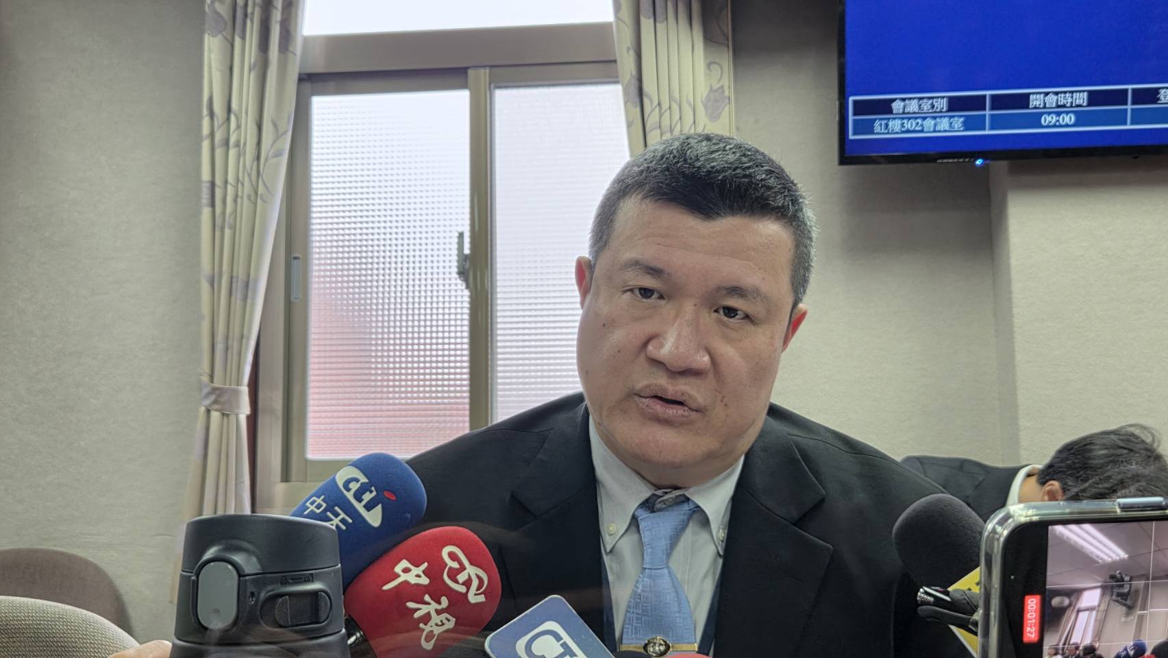 內政部次長馬士元 。資料照。（劉玉秋攝）