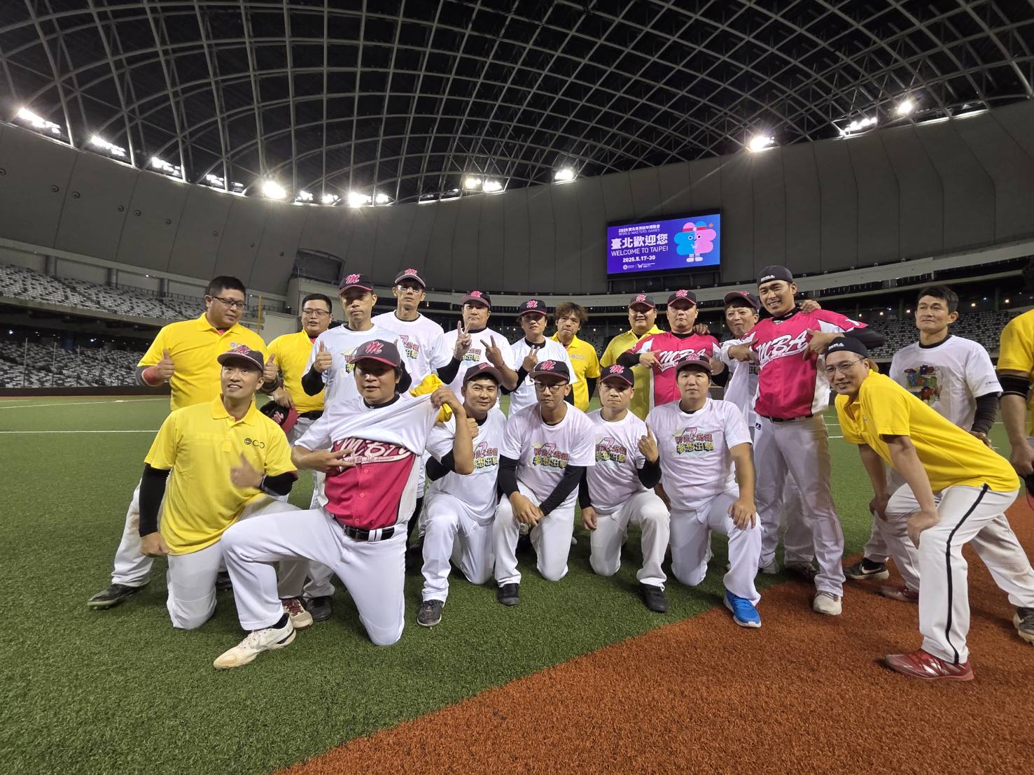MBA是由一群腦麻協會志工組成棒球隊，拚進世壯運奪金！(江昭倫 攝)