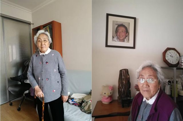 天安門母親張先玲(圖)在今年六四前夕接受自由亞洲電台訪問。(張先玲提供/RFA)