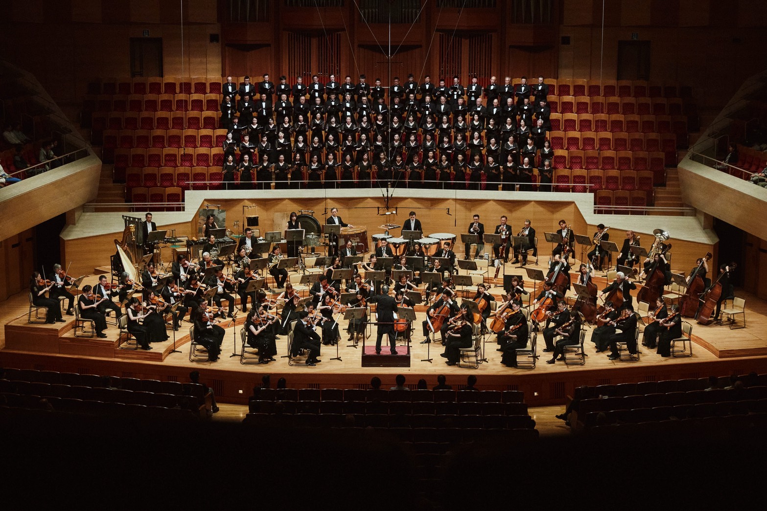 NSO日本巡演，2日晚間首度登上東京三得利音樂廳演出。(NSO提供)