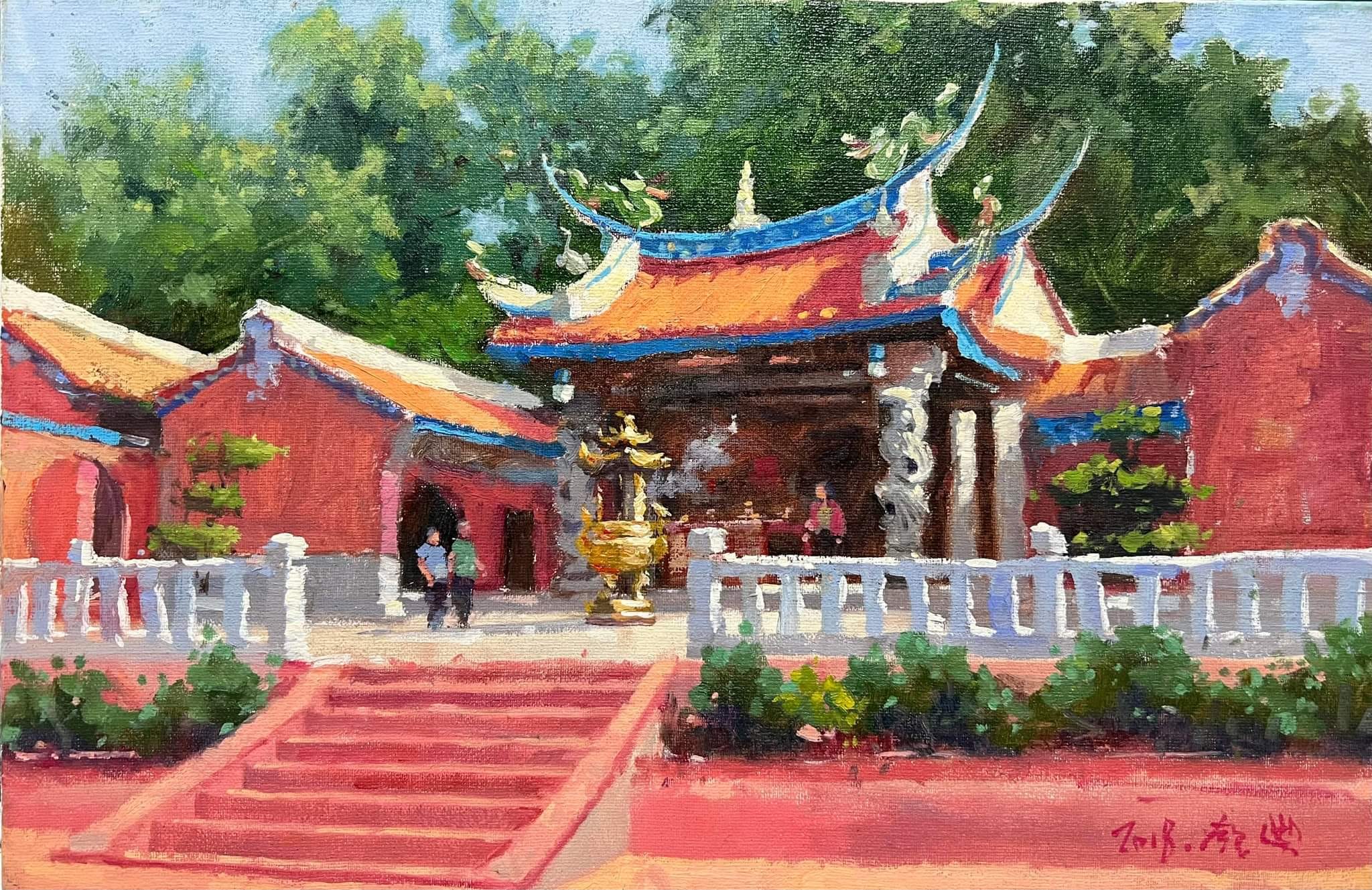 彰化縣定古蹟「虎山巖」寺 金針花開 episode artwork