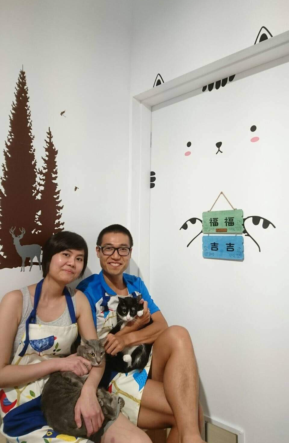 民宿老板Kitty與先生
