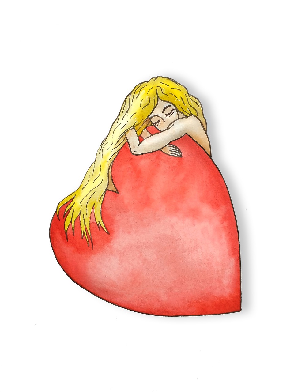 疼痛過，要記得疼惜自己。