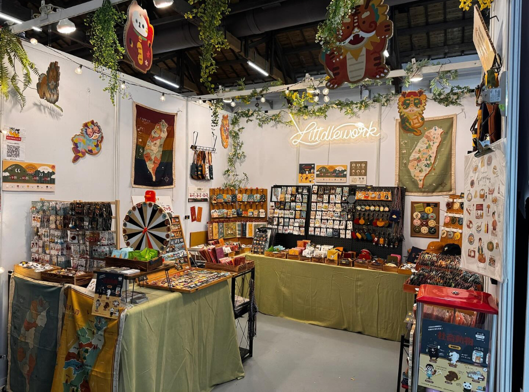 文創設計師流星的設計商品（圖/取自Littdlework IG)