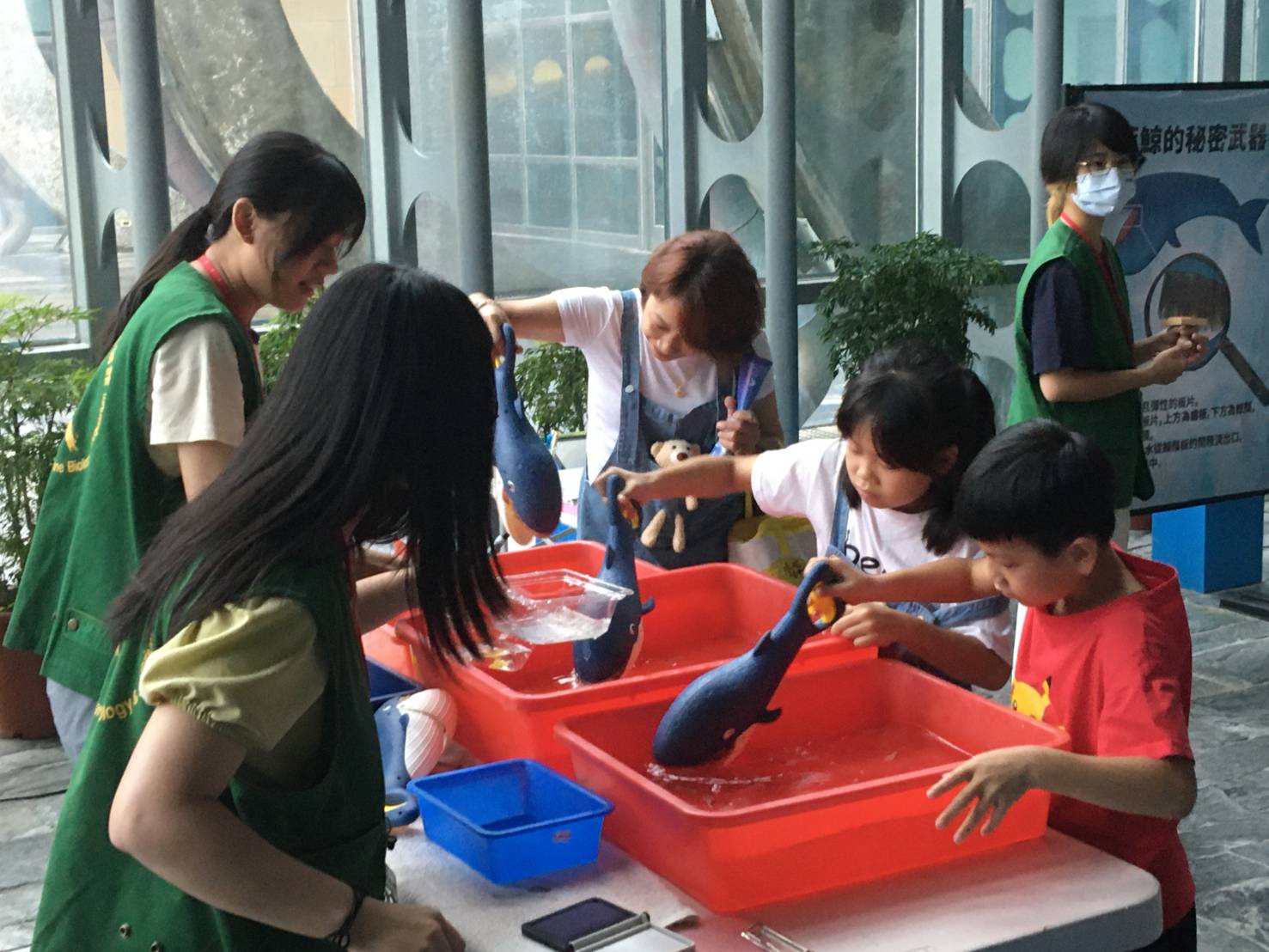 海洋生物博物館提供大家接觸海洋生物的機會
