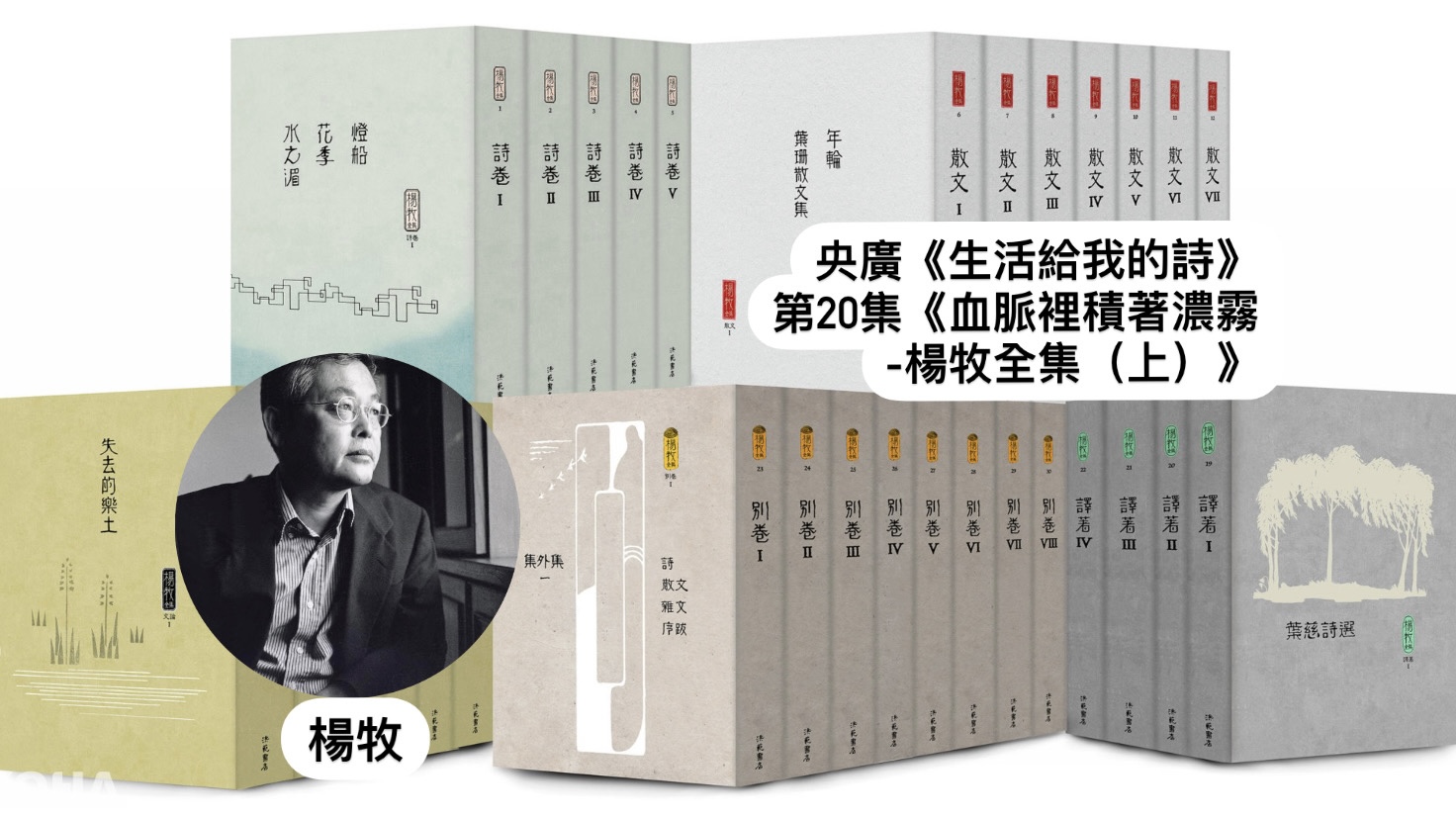 詩人．導演鴻鴻 談血脈裡積著濃霧─楊牧全集（上） episode artwork