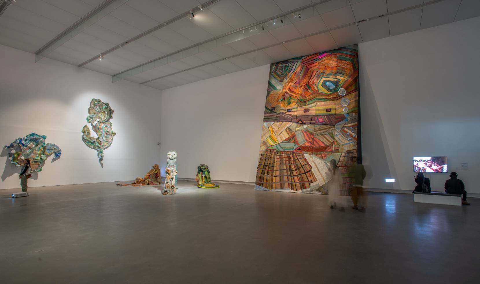 《潮壤相接》展覽現場（圖片提供：高雄市立美術館，攝影：林宏龍）