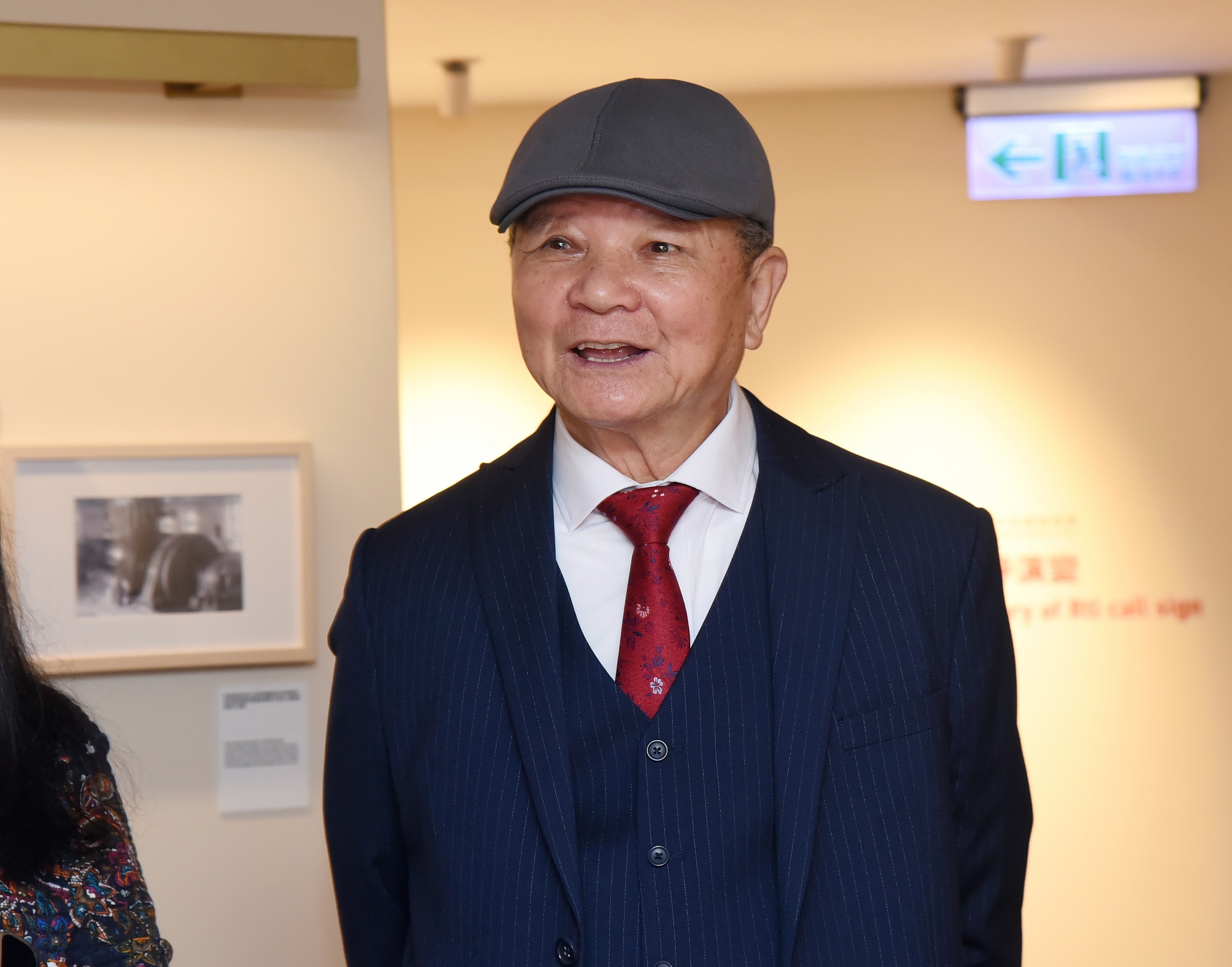 廣播金鐘獎特別貢獻獎得主張民先生參觀央廣文史館