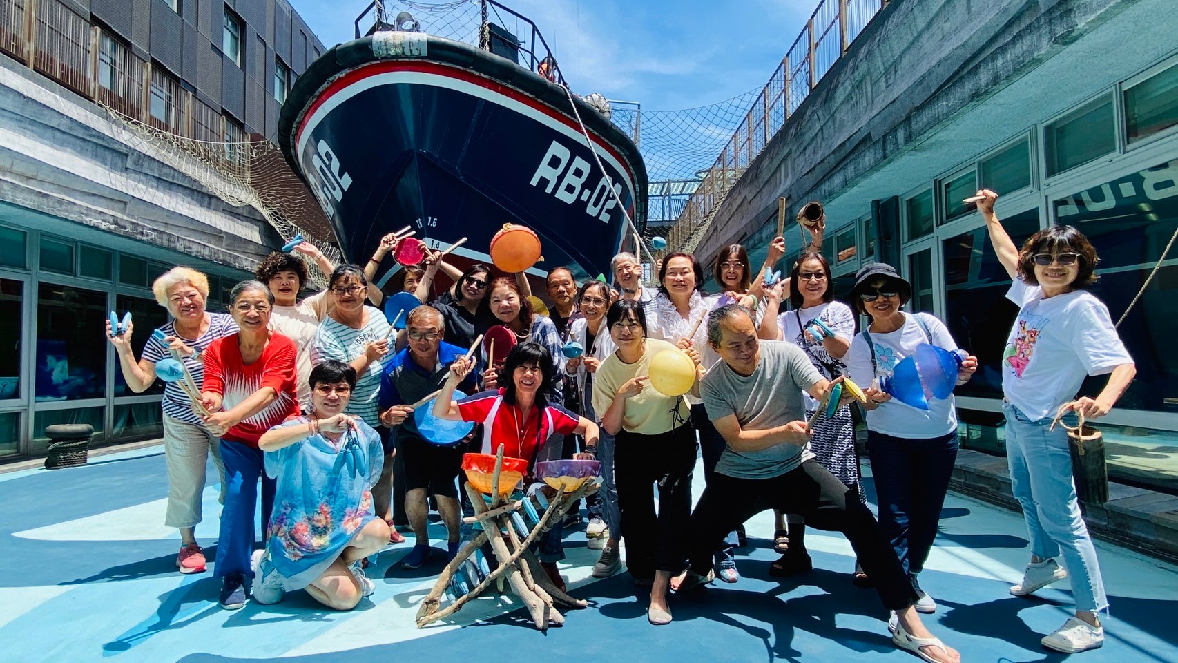 海科館成立樂齡中心讓銀髮族也有接觸海洋的機會（海科館提供）