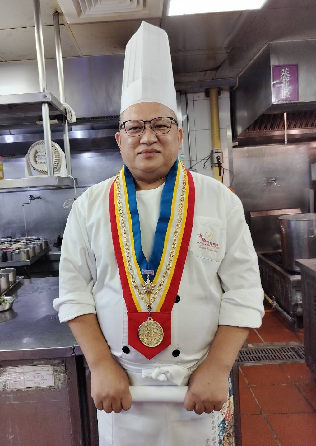 古華花園飯店周晾昱行政主廚