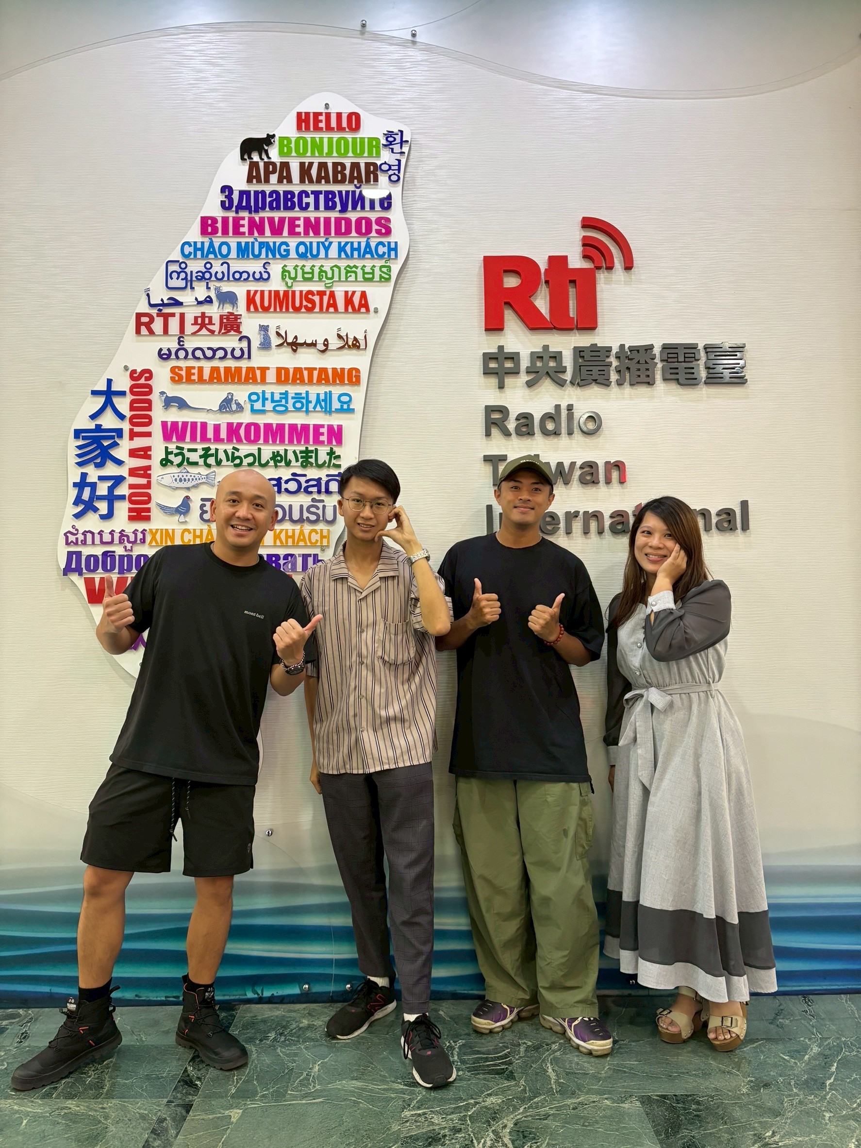 左起：POLO、編劇-黃廣宇、導演-柯進龍、柚子