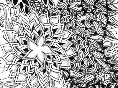 蘿拉老師的禪繞畫